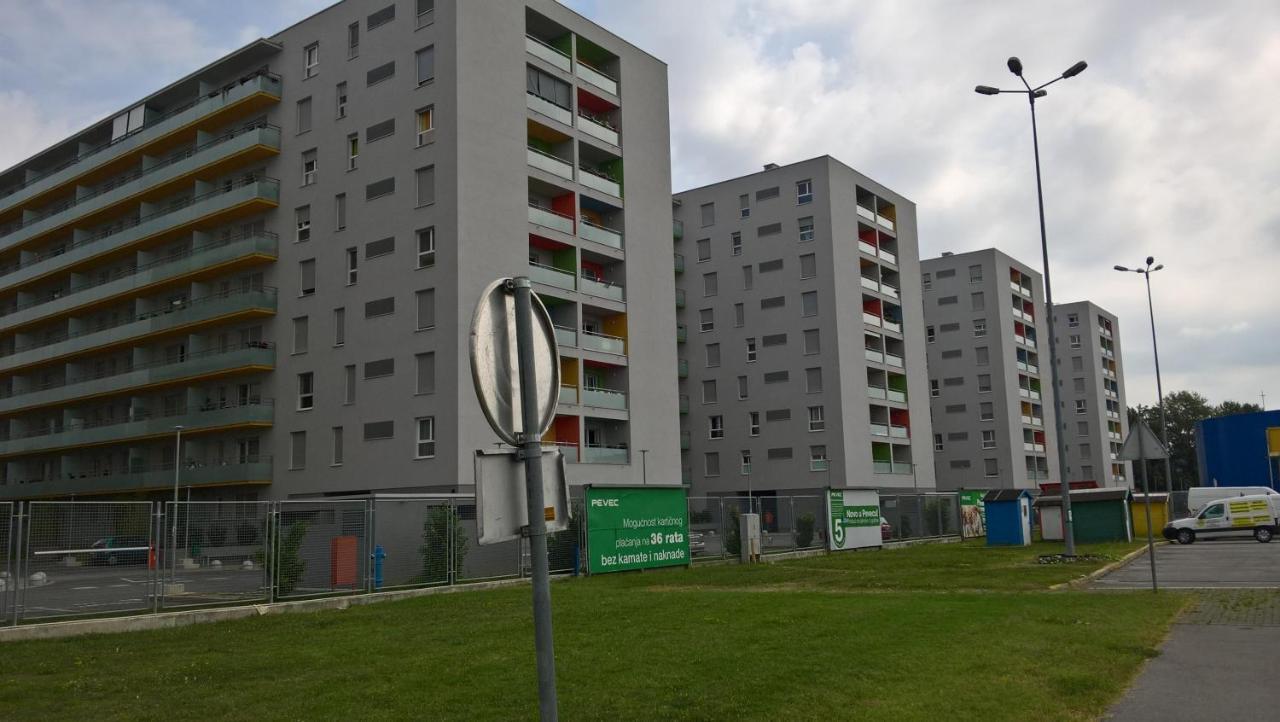 Calla Apartment Zagreb - Novi Apartman, Garaza, Video Nadzor Exteriör bild